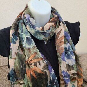 Beautiful Floral Scarve